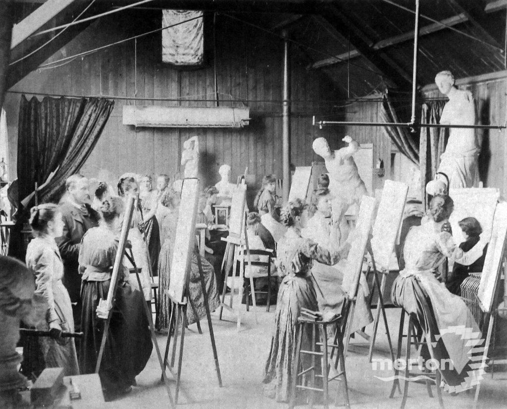 women drawing