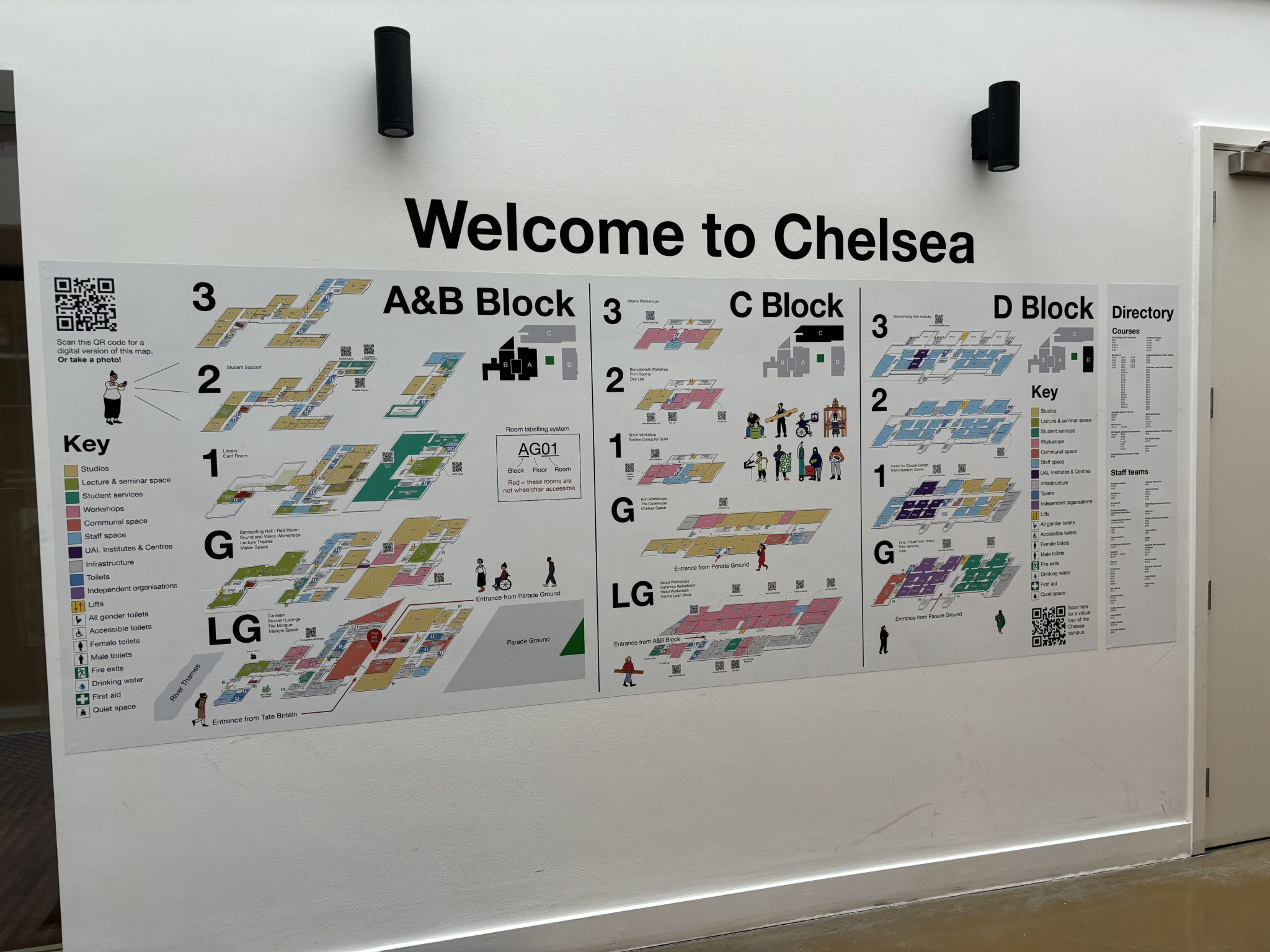 Campus maps – Maps and building history for Chelsea and Camberwell ...